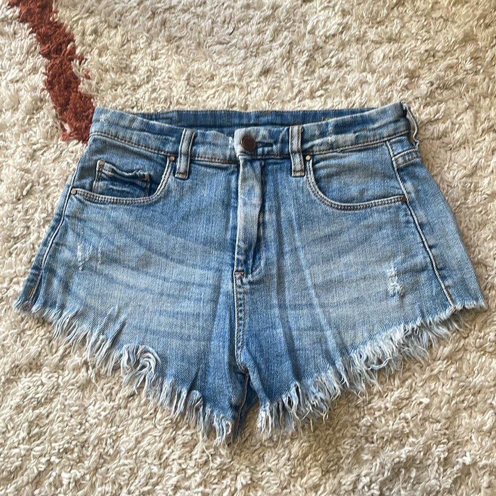 Blank NYC cutoff denim shorts